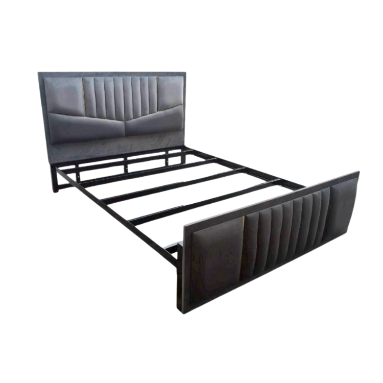 ฐานรองหัวเตียง 5 ฟุต WISDOM DESIGN FURNITURE รุ่น NEVERDIE สีเทา